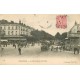 31 TOULOUSE. Tramway à chevaux et Restaurant Albrighi Boulevard de Strasbourg 1908