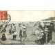 carte postale ancienne 14 TROUVILLE. Plage et Jetée Promenade. Retour à l'envoyeur 1910. Aqua Photo