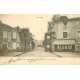 15 SAINT-FLOUR. Café Restaurant à la Porte Ribeyre et rue du Collège 1906