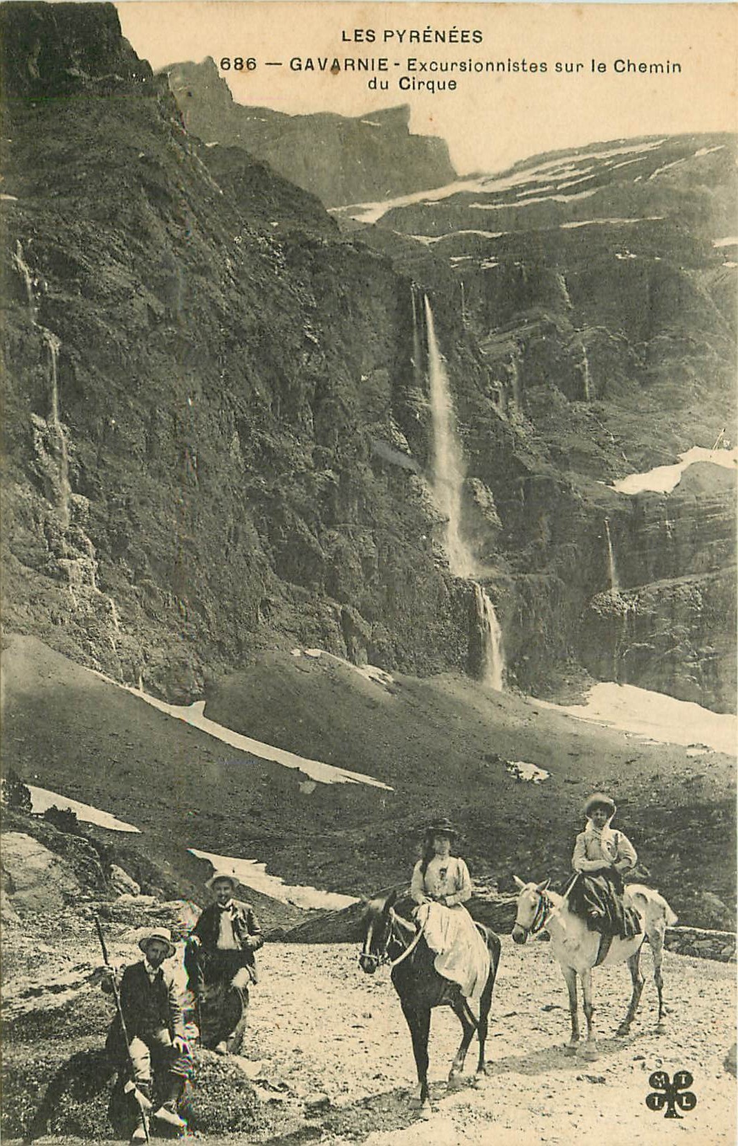 Carte Postale Ancienne CPA 65 Pyrénées – Retour Des Champs, Village, Début 1900, Très Bon état