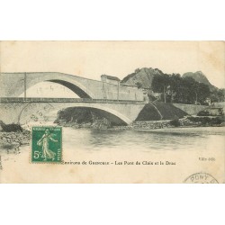 38 vers GRENOBLE. Les Ponts de Claix et le Drac 1911