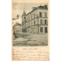93 BAGNOLET. Entrée de l'Eglise Saint-Leu Saint-Gilles rue Sadi Carnot 1904