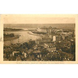 carte postale ancienne 14 TROUVILLE. Casino à l'Embouchure de la Touques 1936