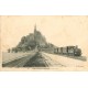 50 MONT-SAINT-MICHEL. Train sur Côté sud 1905