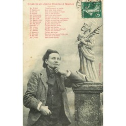 Illustrateur BERGERET. Litanies du Jeune Homme à Marier 1908