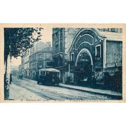 93 BAGNOLET. Cinéma le Capitole devenu Franprix rue de Paris puis rue P. Vaillant Couturier 1933