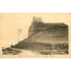 15 APCHON. Ruines du Château