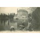 45 OLIVET. Lavandière blanchisseuse sur les Bords du Loiret près du Moulin Saint-Samson
