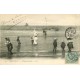 carte postale ancienne 14 TROUVILLE. L'Heure du Bain tout habillé 1905