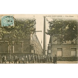 93 PLAINE SAINT-DENIS. Sortie des Ouvriers de l'Usine Mouton 1905