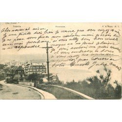 carte postale ancienne 14 TROUVILLE. Panorama 1903