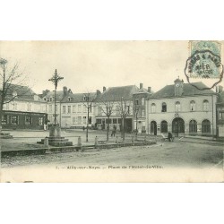 80 AILLY-SUR-NOYE. Approvisionnement général Place Hôtel de Ville 1905