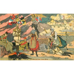 MILITARIA. La réalisation d'un Rêve par Bataille. Tombola 1917