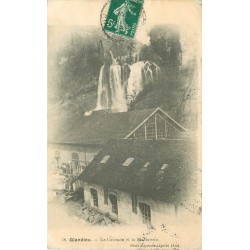 01 GLANDIEU. Cascade et Marbrerie 1911