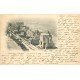 carte postale ancienne 14 TROUVILLE. Rare 1900 Les Villas. Timbre 10 Centimes 1900