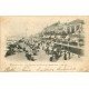 carte postale ancienne 14 TROUVILLE. Promenade des Planches et Grand Salon 1902