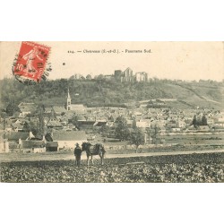 78 CHEVREUSE. Laboureur dans les Champs 1910