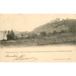 78 CHEVREUSE. Ruines Château de la Madeleine 1903