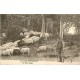 40 LA LANDE. Vieux Berger et son troupeau de Moutons 1919