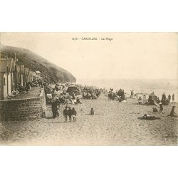 50 CAROLLES. La Plage animée 1928