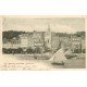 carte postale ancienne 14 TROUVILLE. Voiliers et Bateaux de Pêche Quai Tostain 1901