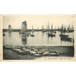 29 DOUARNENEZ. Bateaux pêcheurs de Thons sur la Cale