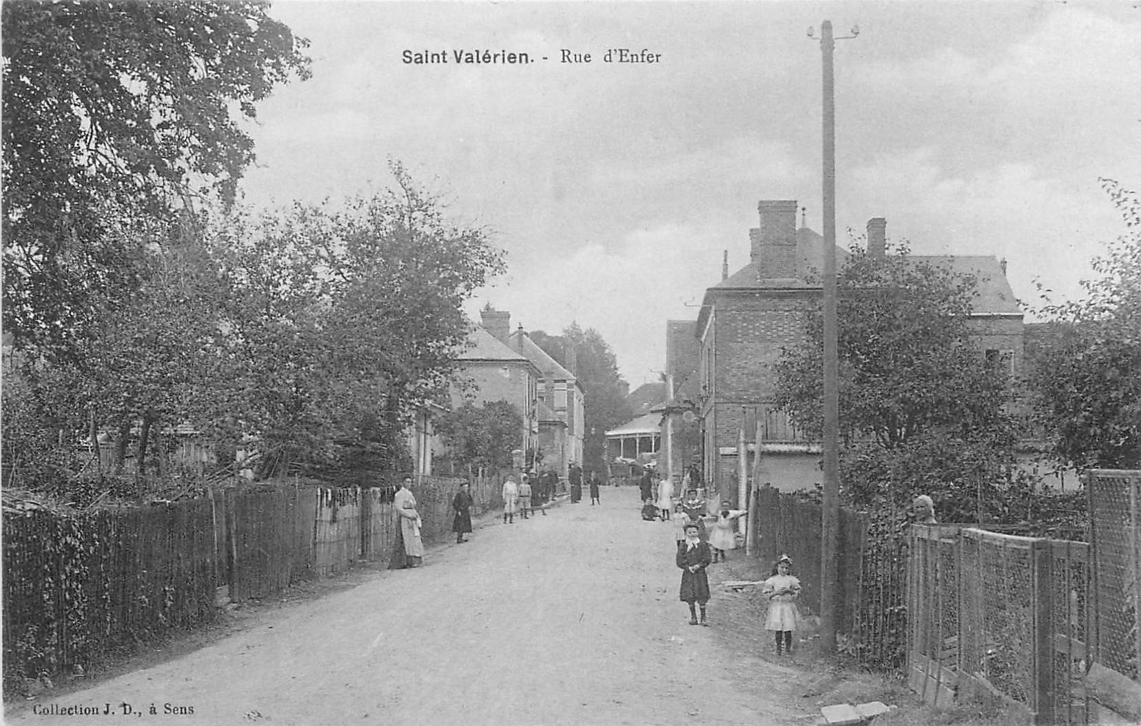 89 SAINT VALERIEN. Rue d'Enfer