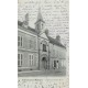 carte postale ancienne 58 ENTRAINS-SUR-NOHAINS. Pensionnat Sainte-Marie 1903. Ecriture étrange
