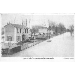 95 ARGENTEUIL. Inondations et Crue de 1910. Les Quais