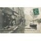 PARIS. Inondations de 1910 établissement d'une estacade Quai des Grands Augustin