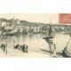 carte postale ancienne 14 TROUVILLE. Le Port timbrée vers 1906 mais verso vierge