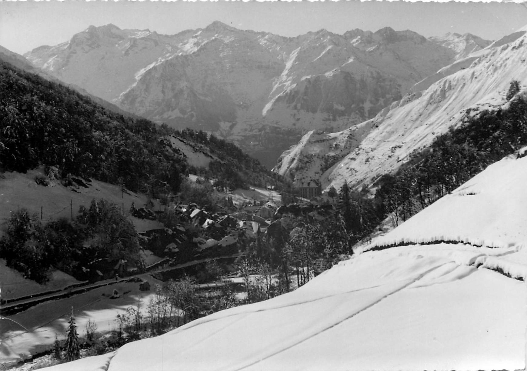 Photo Cpsm Cpm 65 BAREGES. Pic Ardiden 1950