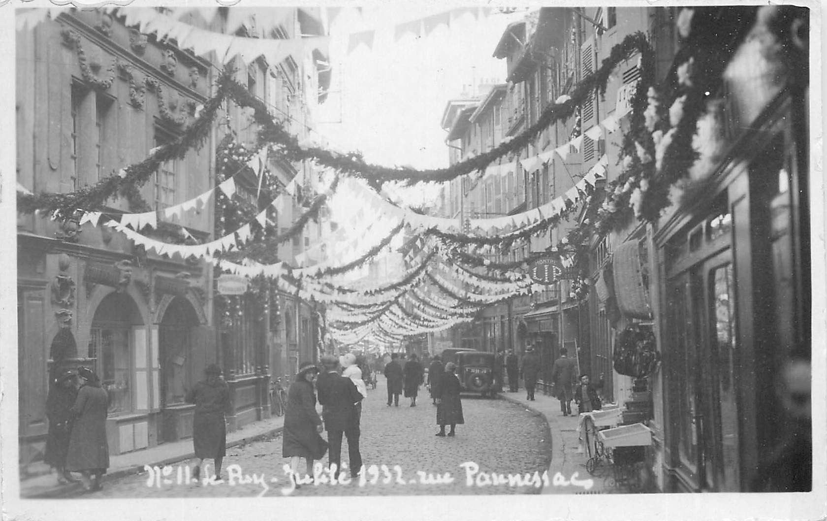 43 LE PUY EN VELAY. Le Jubilé de 1932 rue Pannesac