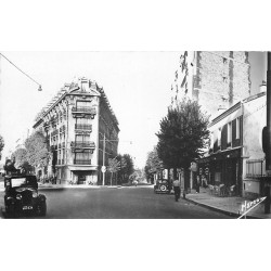 92 CLAMART. Bar et voitures anciennes Carrefour de la Fourche 1955