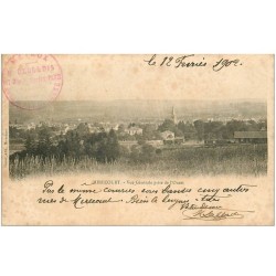 carte postale ancienne 88 MIRECOURT. Vue générale 1902