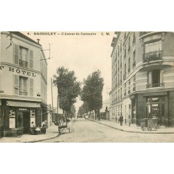 93 BAGNOLET. Hôtel et Pâtisserie Avenue du Centenaire 1916