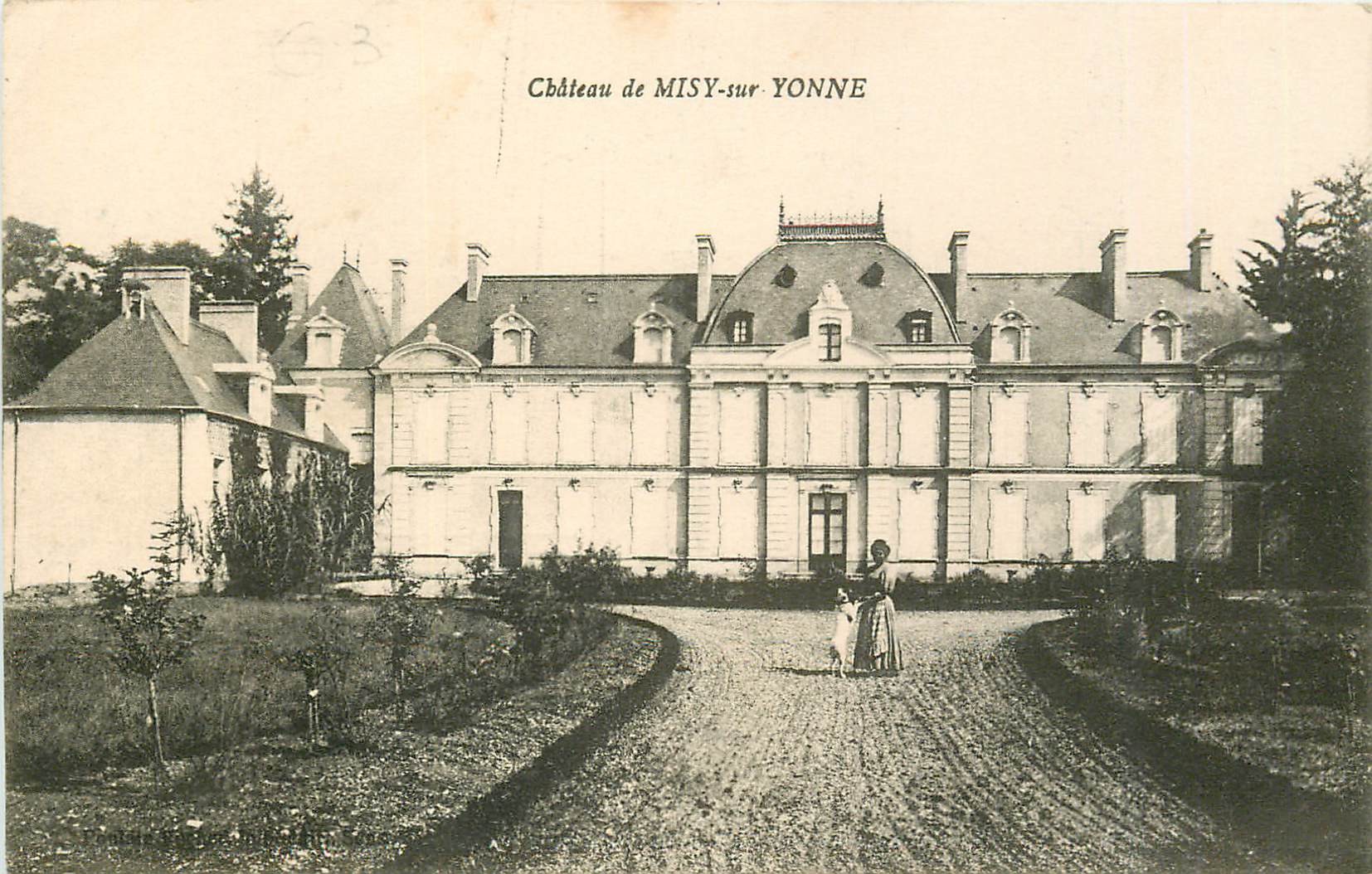 77 MISY-SUR-YONNE. Le Château animation