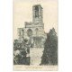 carte postale ancienne 02 SOISSONS. Cathédrale. Vue de la Rue Saint-Godin 1917