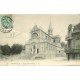 carte postale ancienne 14 TROUVILLE. Eglise Notre-Dame 1907. Fine plissure coin droit