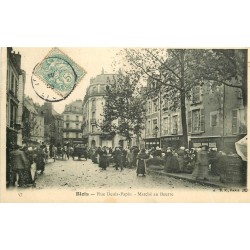 41 BLOIS. Le Marché au Beurre rue Denis Papin 1905