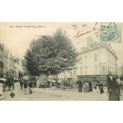 41 BLOIS. Le Marché au Beurre 1905 et Librairie