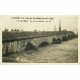 41 BLOIS. Crue de la Loire 1907 qui atteint 5 m 65 sous le Pont