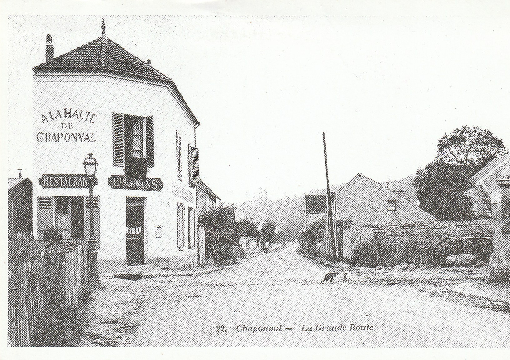 95 LA HALTE DE CHAPONVAL Restaurant 1 rue de Pontoise