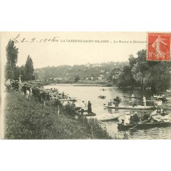 94 LA VARENNE SAINT HILAIRE. Canotage sur la Marne le Dimanche 1908