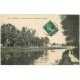 carte postale ancienne 02 SOISSONS. Chalet de la Nautique bords de L'aisne 1911