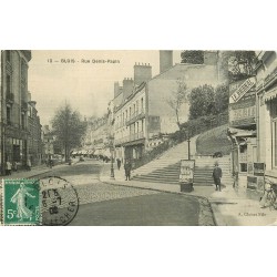 41 BLOIS. Magasin de photos et cartes postales rue Denis Papin 1909