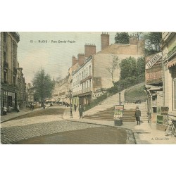 41 BLOIS. Magasin de photos et cartes postales rue Denis Papin 1916