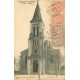 07 LE TEIL. L'Eglise avec 4 beaux timbres de 1911