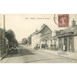 41 BLOIS. Café, Epicerie du Sanitas avenue de Verdun 1934 avec pompe à essences