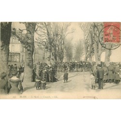 41 BLOIS. Un Concert sur le Mail 1907